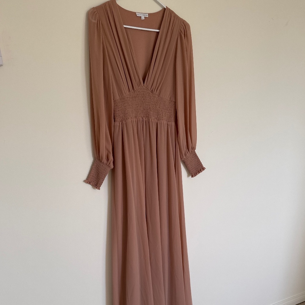 Baltic Born Olivia Maxi dress Nude Blush S